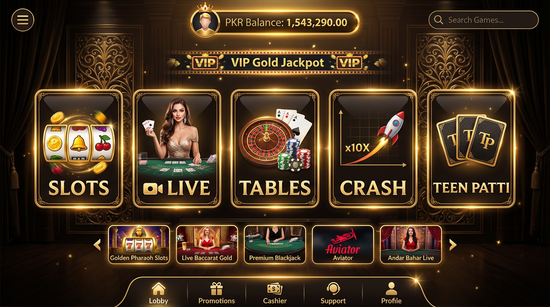 Main screen of Daulat777 casino page for PK players - 4